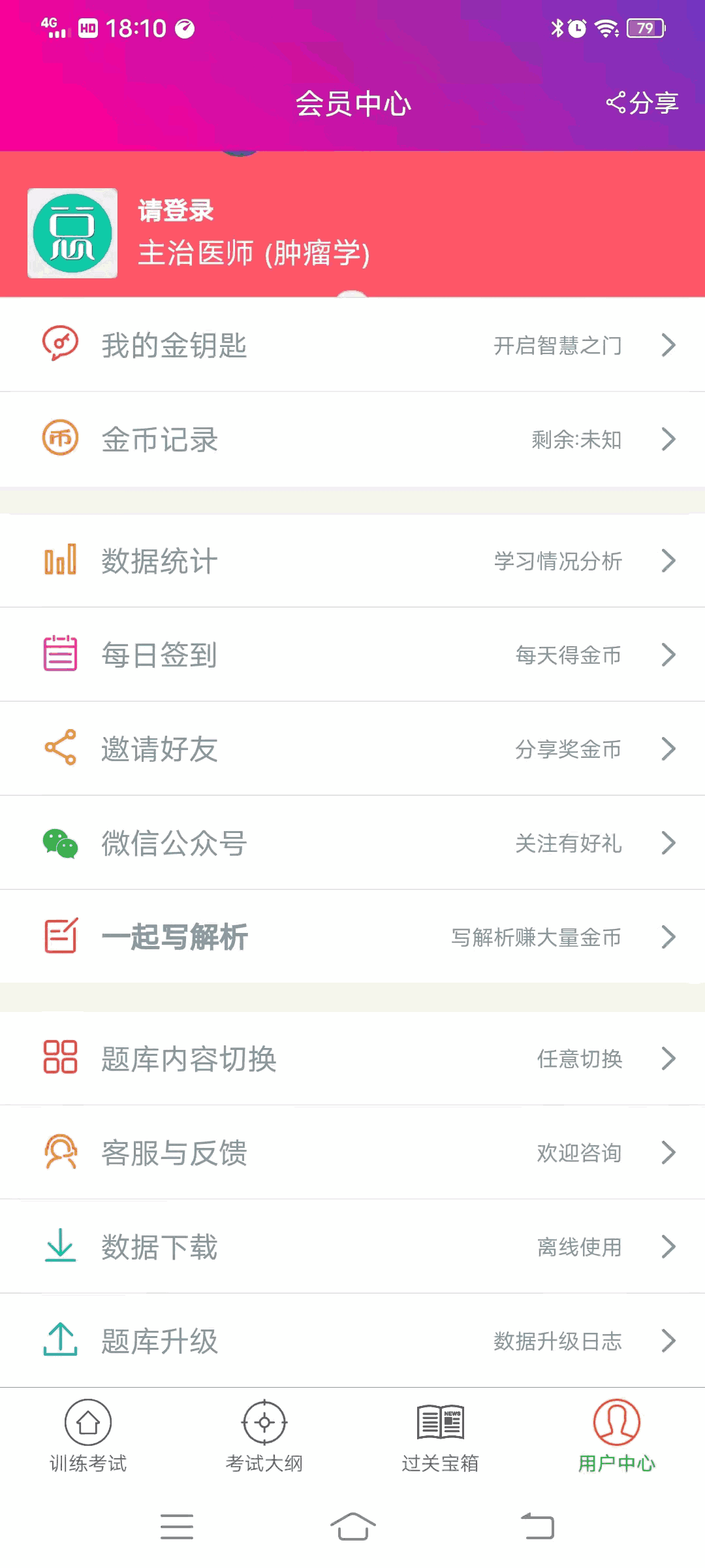 肿瘤学主治医师总题库
